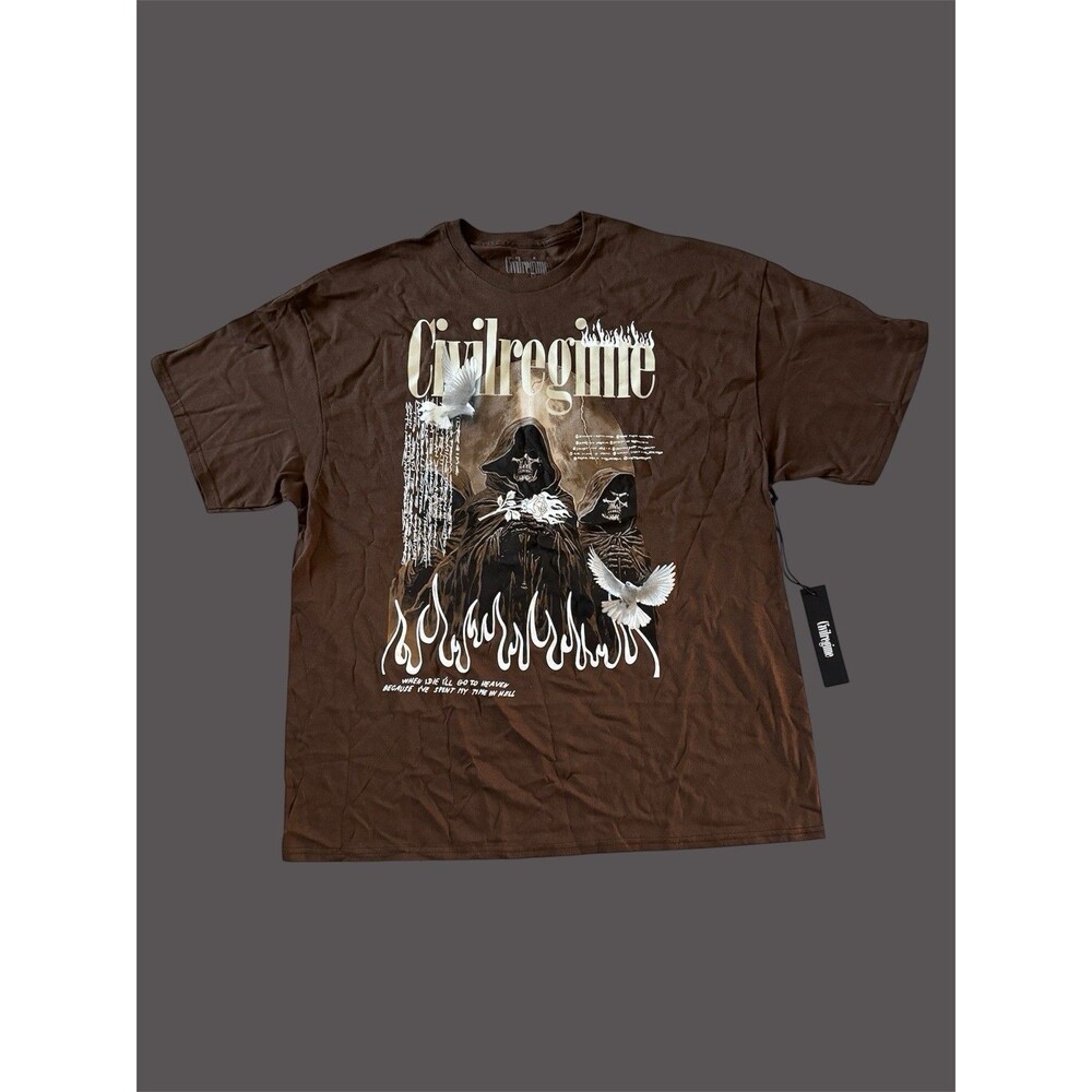 Civil Regime “Looming Darkness” Tee Shirt Men’s XXL 2XL NWT